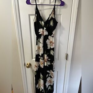 xhilaration Floral Jumpsuit